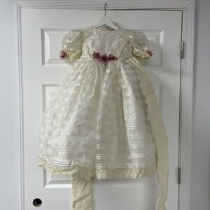 Girls White Dress Size Holy Communion Flower Girl